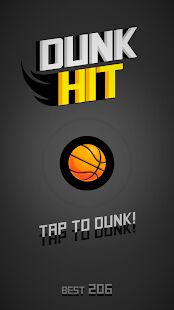 Скачать бесплатно Dunk Hit [Мод много денег] 1.5.10 - Русская версия apk на Андроид