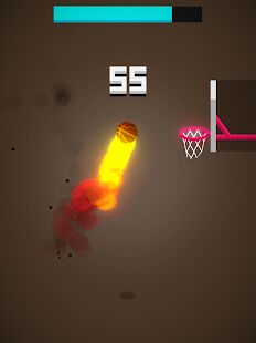 Скачать бесплатно Dunk Hit [Мод много денег] 1.5.10 - Русская версия apk на Андроид