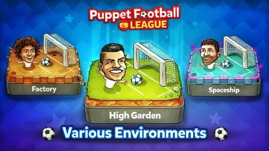 Скачать бесплатно Puppet Soccer 2019: Football Manager [Мод безлимитные монеты] 4.0.8 - RU apk на Андроид