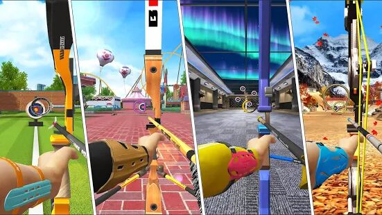 Скачать бесплатно Archery Battle 3D [Мод открытые покупки] 1.3.5 - RU apk на Андроид