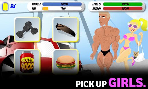 Скачать бесплатно Bodybuilding and Fitness game - Iron Muscle [Мод много монет] 1.13 - RU apk на Андроид