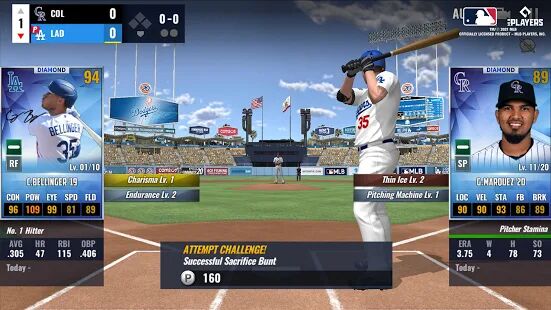 Скачать бесплатно MLB 9 Innings 21 [Мод открытые уровни] 6.0.5 - RUS apk на Андроид