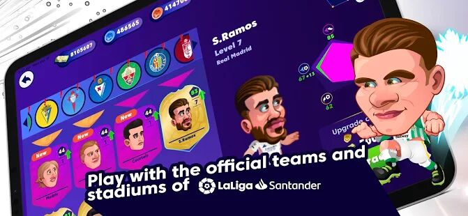 Скачать бесплатно Head Football LaLiga 2021 - Лучшие футбольные игры [Мод меню] 7.0.3 - RU apk на Андроид