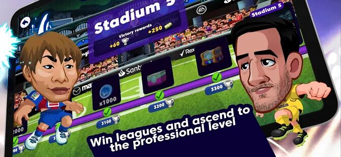 Скачать бесплатно Head Football LaLiga 2021 - Лучшие футбольные игры [Мод меню] 7.0.3 - RU apk на Андроид