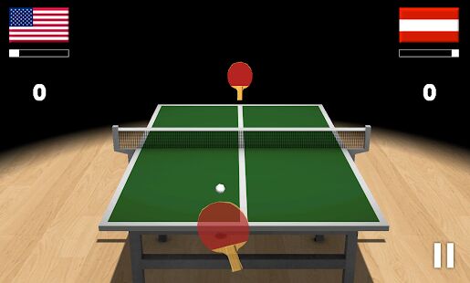 Скачать бесплатно Virtual Table Tennis 3D [Мод безлимитные монеты] 2.7.10 - RU apk на Андроид