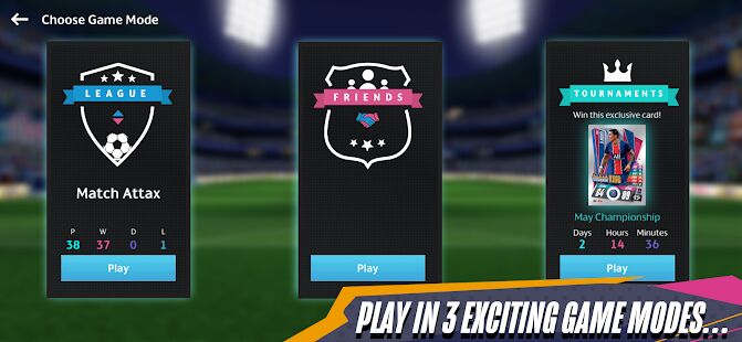 Скачать бесплатно Match Attax 20/21 [Мод безлимитные монеты] 5.6.0 - Русская версия apk на Андроид