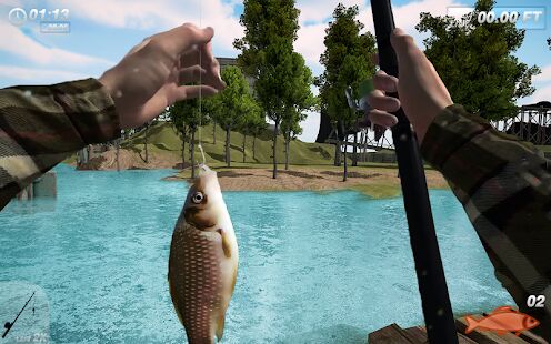 Скачать бесплатно Reel Fishing sim 2018 - игра-туз рыба [Мод безлимитные монеты] 2.7 - RUS apk на Андроид