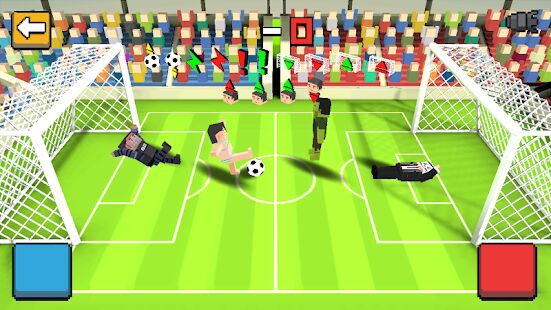 Скачать бесплатно Cubic Soccer 3D [Мод открытые покупки] 1.1.9 - RU apk на Андроид