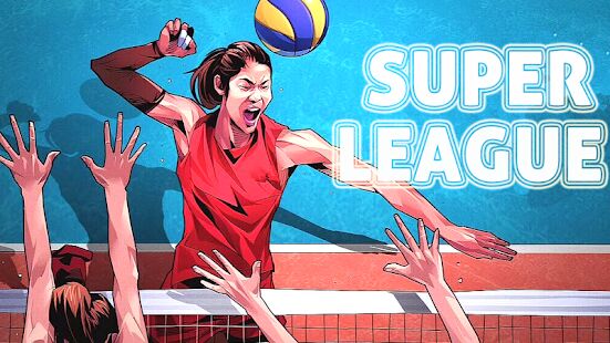 Скачать бесплатно Volleyball Super League [Мод открытые покупки] 1.1 - RUS apk на Андроид