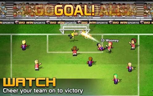 Скачать бесплатно BIG WIN Soccer: World Football 18 [Мод много денег] 4.1.4 - RUS apk на Андроид