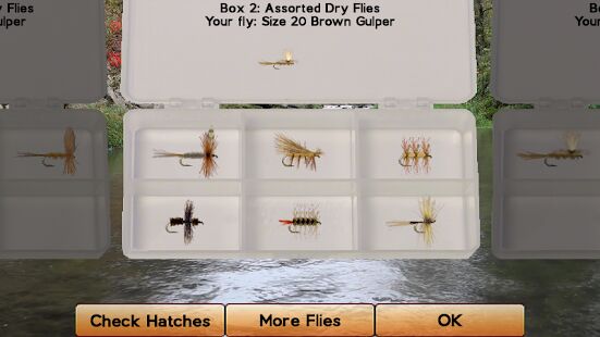 Скачать бесплатно Fly Fishing Simulator HD [Мод меню] 5226 - RUS apk на Андроид