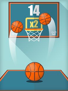 Скачать бесплатно Basketball FRVR - Стреляйте обручем и слэм данк! [Мод открытые покупки] 2.7.7 - RU apk на Андроид