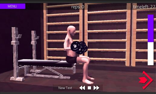 Скачать бесплатно GymOrDie - bodybuilding game [Мод много монет] 1.35 - RU apk на Андроид