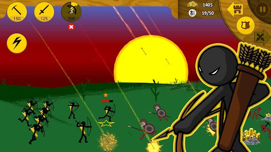 Скачать бесплатно Stick War: Legacy [Мод меню] 2021.1.14 - Русская версия apk на Андроид