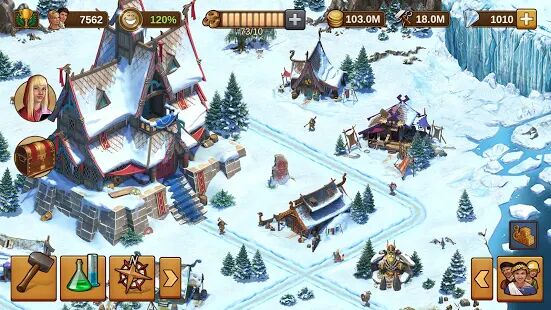 Скачать бесплатно Forge of Empires [Мод открытые уровни] 1.205.15 - RUS apk на Андроид