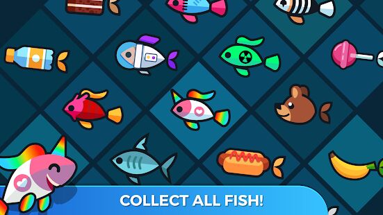 Скачать бесплатно Idle Fish Aquarium [Мод открытые покупки] 1.7.9 - Русская версия apk на Андроид