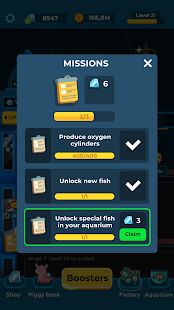 Скачать бесплатно Idle Fish Aquarium [Мод открытые покупки] 1.7.9 - Русская версия apk на Андроид