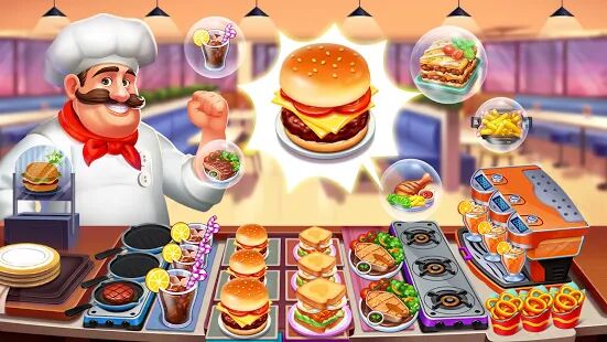 Скачать бесплатно Crazy Chef: поесть по-быстрому [Мод меню] 1.1.54 - RUS apk на Андроид