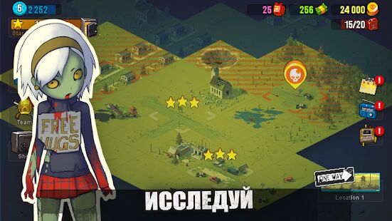 Скачать бесплатно Dead Ahead: Zombie Warfare [Мод много монет] 3.0.6 - Русская версия apk на Андроид