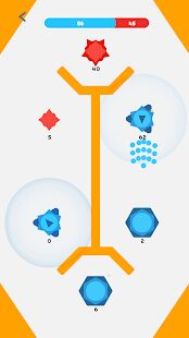 Скачать бесплатно Clash of Dots - 1v1 RTS [Мод меню] 0.7.1 - Русская версия apk на Андроид