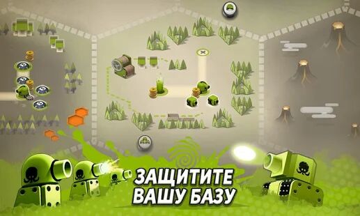 Скачать бесплатно Tactile Wars [Мод много денег] 1.7.9 - Русская версия apk на Андроид