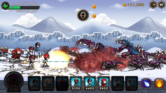 Скачать бесплатно Героические войны HERO WARS Defense [Мод меню] 1.1.0 - RUS apk на Андроид