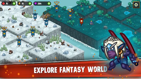 Скачать бесплатно Tower Defense: Magic Quest [Мод открытые уровни] 2.0.275 - RU apk на Андроид