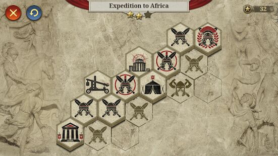 Скачать бесплатно Great Conqueror：Rome - Civilization Strategy Game [Мод открытые покупки] 1.5.0 - RUS apk на Андроид