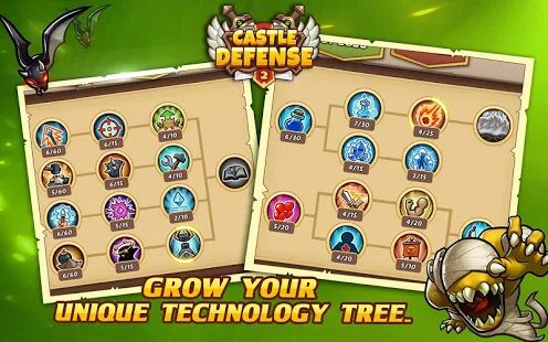 Скачать бесплатно Castle Defense 2 [Мод меню] 3.2.2 - Русская версия apk на Андроид