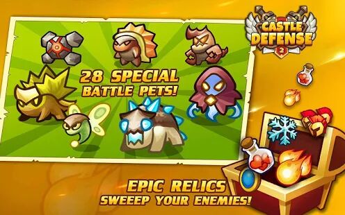 Скачать бесплатно Castle Defense 2 [Мод меню] 3.2.2 - Русская версия apk на Андроид