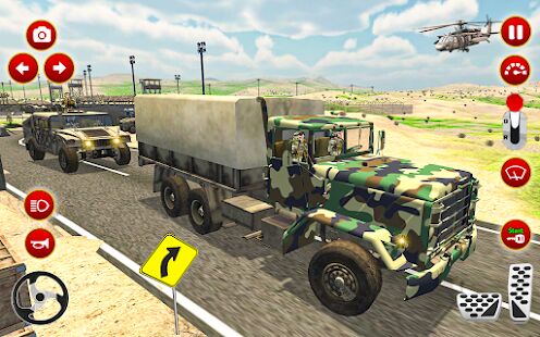 Скачать бесплатно Army Truck Driver transport US Military Games 2021 [Мод много денег] 1.0 - RUS apk на Андроид