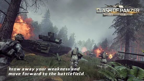 Скачать бесплатно Clash of Panzer: Tank Battle [Мод открытые покупки] 1.17.2 - RU apk на Андроид