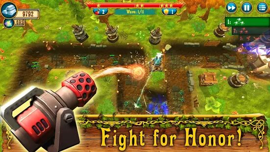 Скачать бесплатно Fantasy Realm TD: Tower Defense Game [Мод открытые уровни] 1.30 - RU apk на Андроид