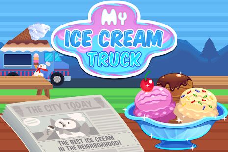 Скачать бесплатно My Ice Cream Truck - Игры [Мод меню] 2.03.05 - Русская версия apk на Андроид