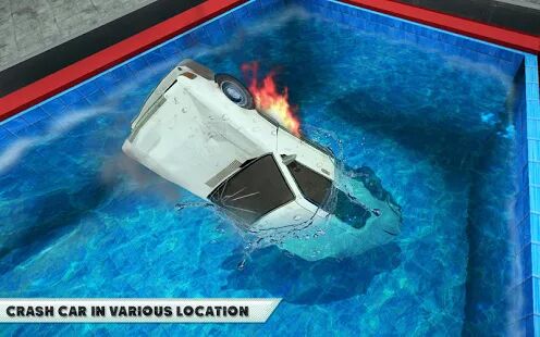 Скачать бесплатно Car Crash Driving Simulator: Beam Car Jump Arena [Все функции] 1.2 - RUS apk на Андроид