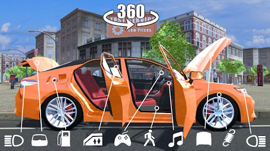 Скачать бесплатно Car Sim Japan [Разблокированная] 1.1 - RU apk на Андроид