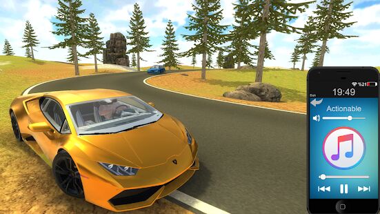 Скачать бесплатно Huracan Drift Simulator [Без рекламы] 1.1 - RUS apk на Андроид