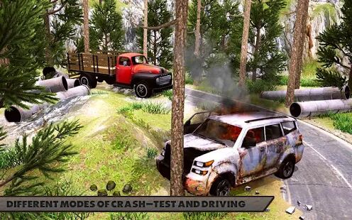 Скачать бесплатно Симулятор автокатастрофы Offroad: Beam Drive [Разблокированная] 1.1 - RUS apk на Андроид