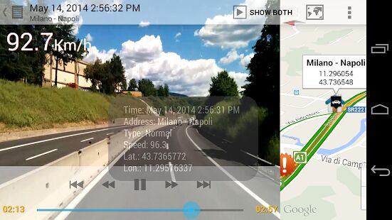 Скачать бесплатно AutoGuard Dash Cam - Blackbox [Разблокированная] Зависит от устройства - RUS apk на Андроид