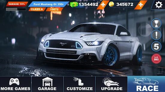 Скачать бесплатно Mustang GT 350r: экстремальный городской трюк [Максимальная] 1.7 - RU apk на Андроид