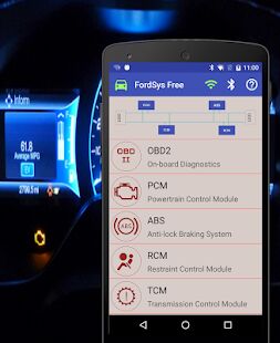 Скачать бесплатно FordSys Scan Free [Максимальная] 1.10 - RUS apk на Андроид