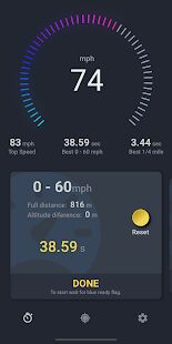 Скачать бесплатно Race Stats: Speedometer and G Force [Открты функции] 11.0.0 - Русская версия apk на Андроид