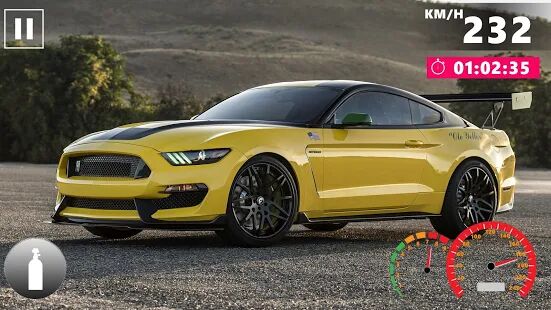 Скачать бесплатно Mustang GT 350R Extreme для бездорожья: спортивный [Все функции] 1.3 - RU apk на Андроид