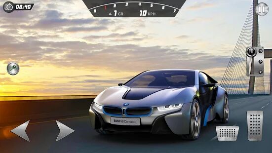 Скачать бесплатно I8 Super Car: Crazy City Drift, Drive and Stunts [Разблокированная] 1.2 - RUS apk на Андроид