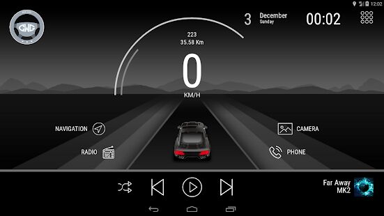 Скачать бесплатно Road - theme for CarWebGuru launcher [Без рекламы] 1.0 - RUS apk на Андроид