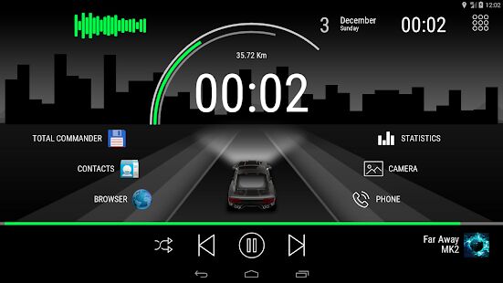 Скачать бесплатно Road - theme for CarWebGuru launcher [Максимальная] 1.0 - RU apk на Андроид