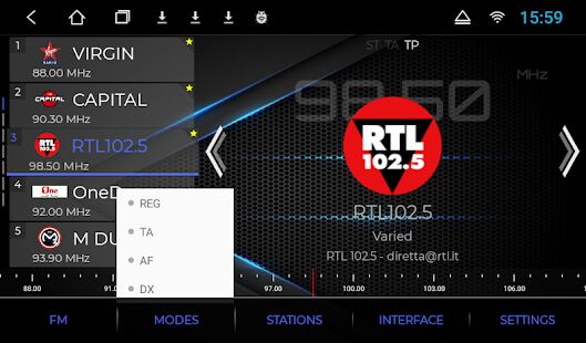 Скачать бесплатно NavRadio+ [Полная] 0.2.07 - Русская версия apk на Андроид