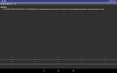 Скачать бесплатно Коды диагностики OBDII [Полная] Зависит от устройства - RUS apk на Андроид
