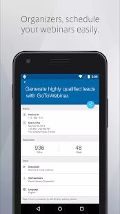 Скачать бесплатно GoToWebinar [Полная] 3.13.5 - Русская версия apk на Андроид