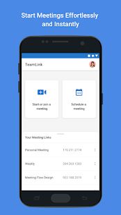 Скачать бесплатно Видео-конференция - TeamLink [Максимальная] 1.3.16.375 - RUS apk на Андроид
